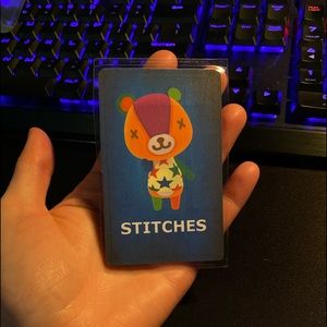 Handmade amiibo stitches